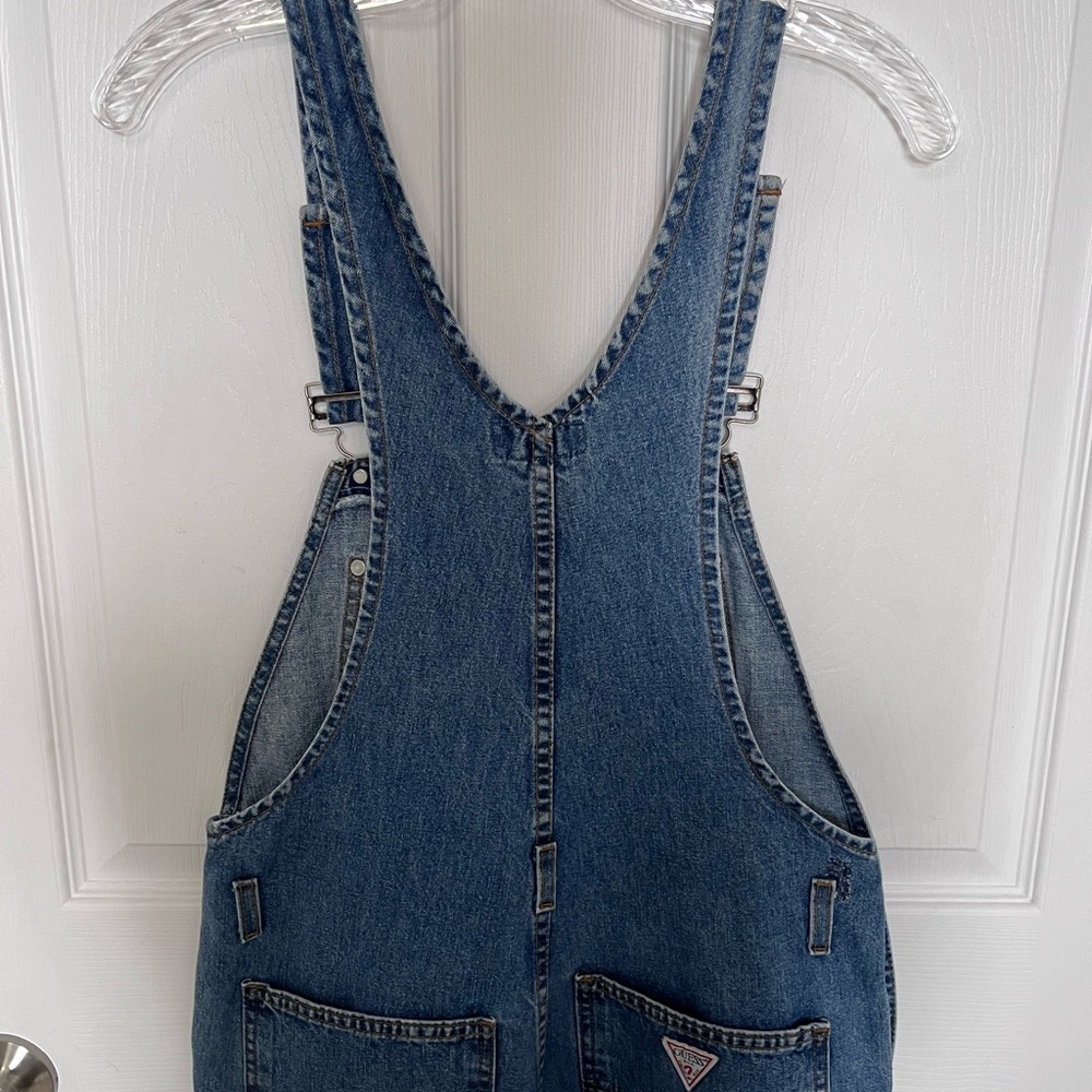 Vintage GUESS® JEANS Denim Overalls in Sz Small - Picture 7 of 16